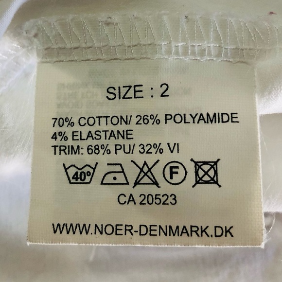 NOR Denmark Women’s European Luxury Brand Fashion Jacket Sz 2 - Picture 7 of 8